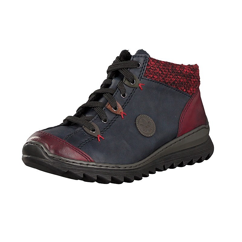 Botas Rieker M62A4-37 Para Mulher - Azuis